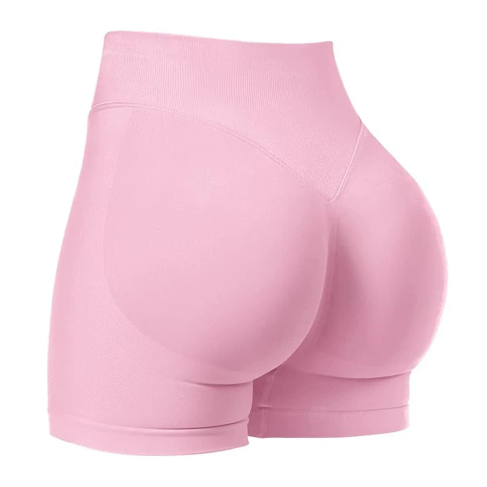 Women's High-Waisted Yoga Shorts