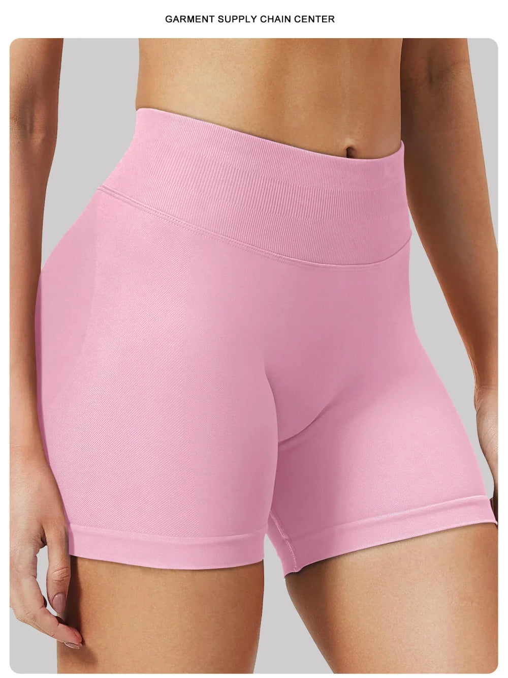 Women's High-Waisted Yoga Shorts