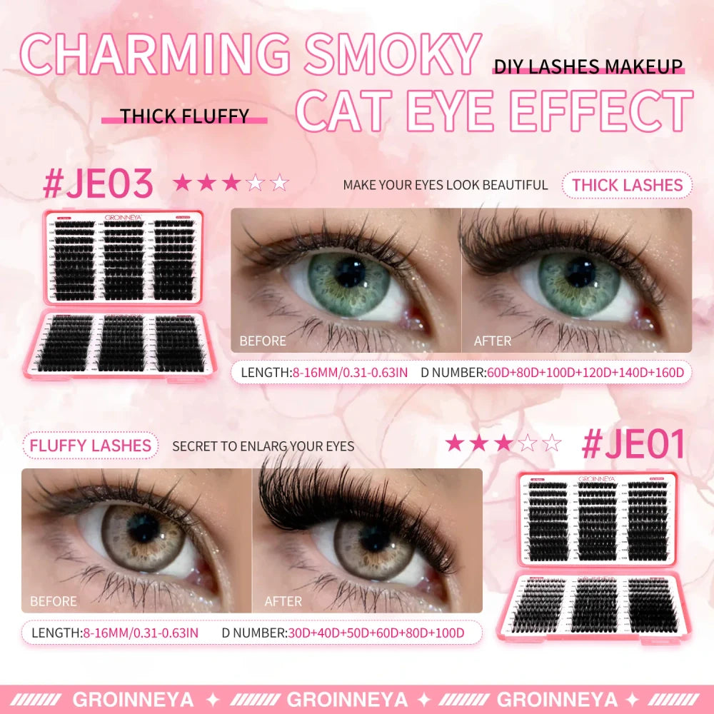 Cluster Lash Extension Tray