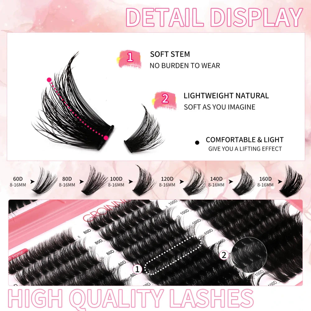 Cluster Lash Extension Tray