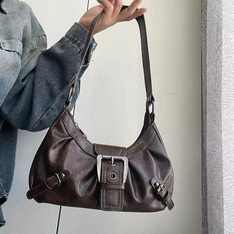 Vintage Leather Mini Urban Messenger