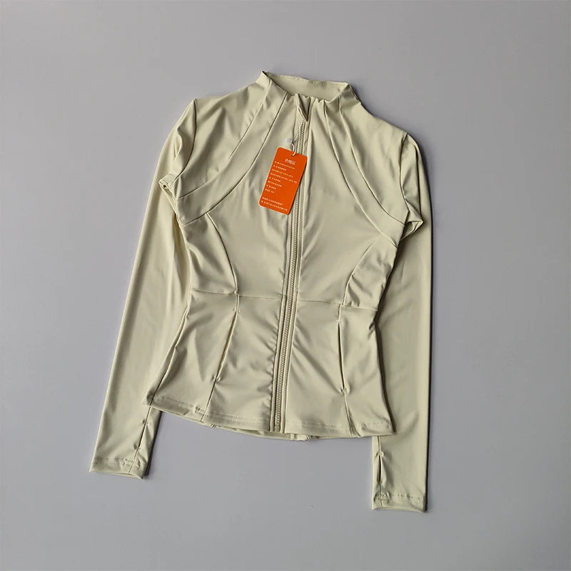 Active Zip Slim Workout Jacket