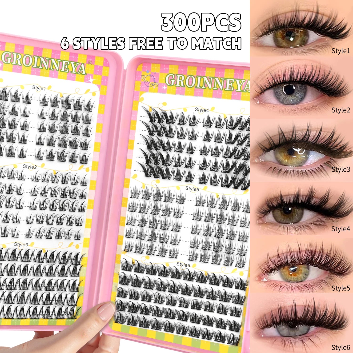 Natural Cluster Lash Kit
