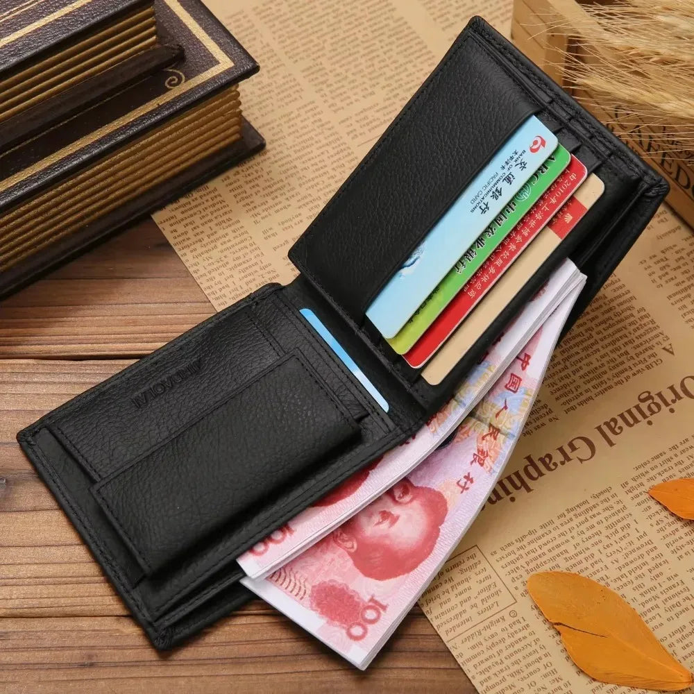 Everyday Classic Leather Pocket Wallet