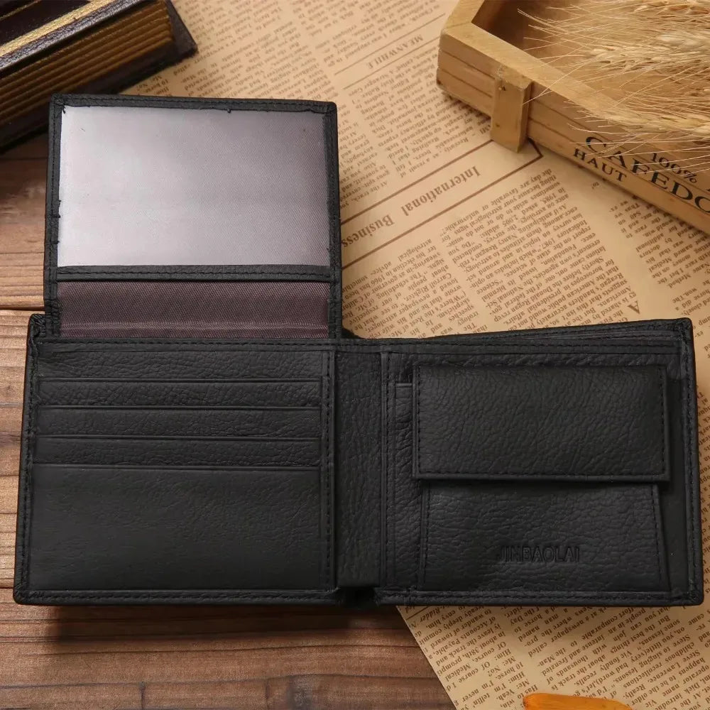 Everyday Classic Leather Pocket Wallet