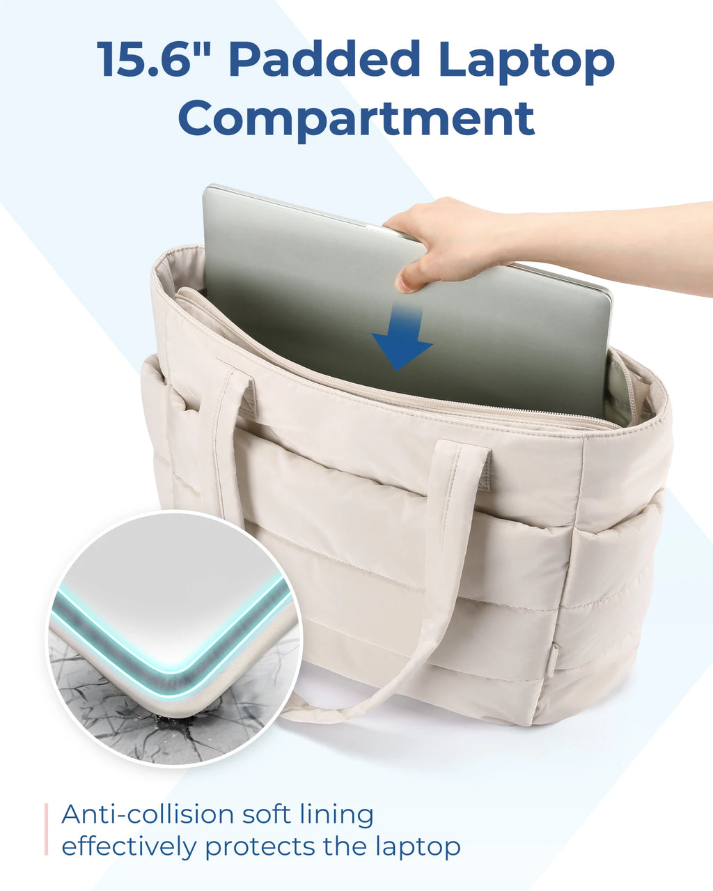 Everyday Commuter Work Tote Bag