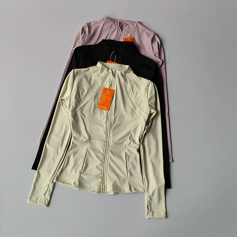 Active Zip Slim Workout Jacket