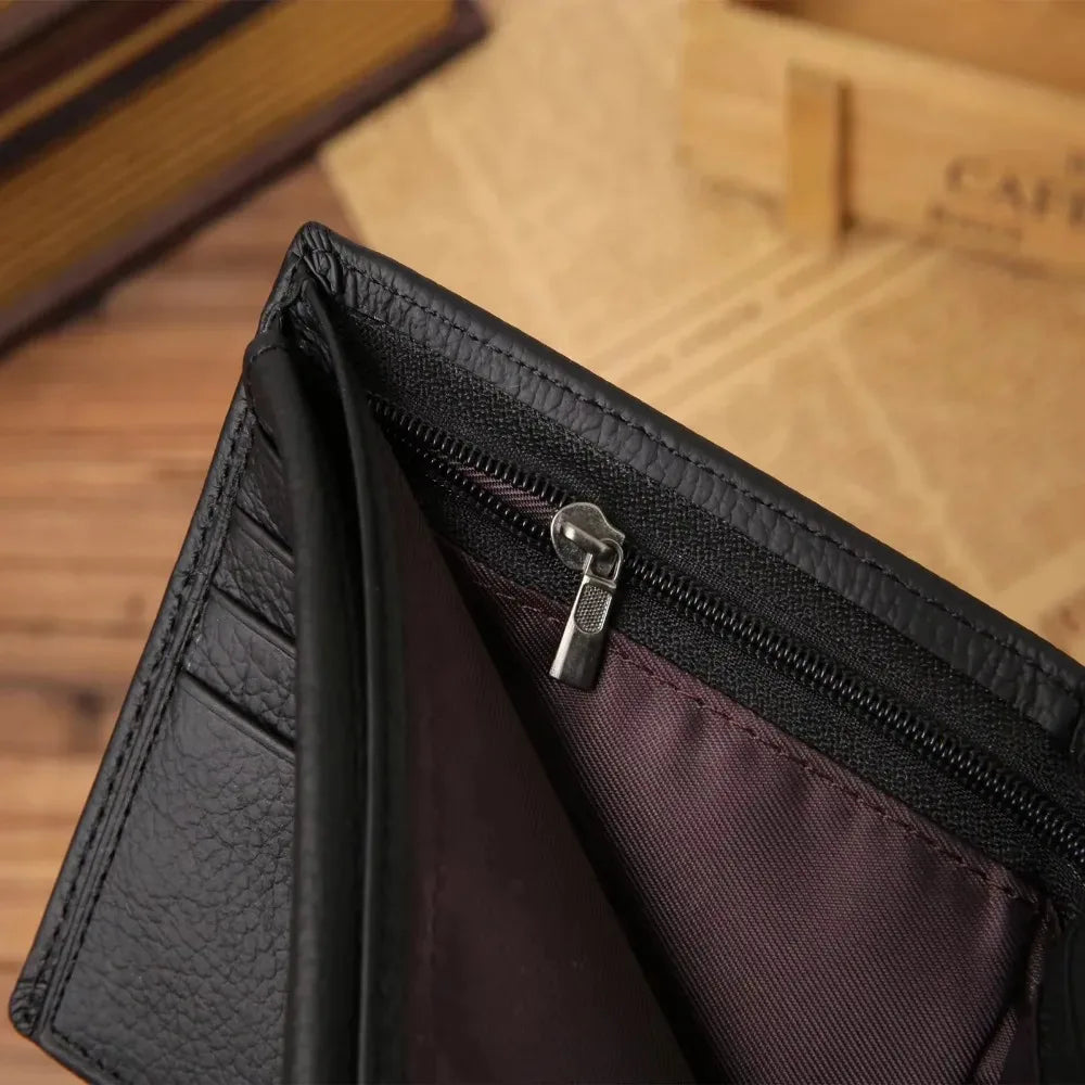 Everyday Classic Leather Pocket Wallet