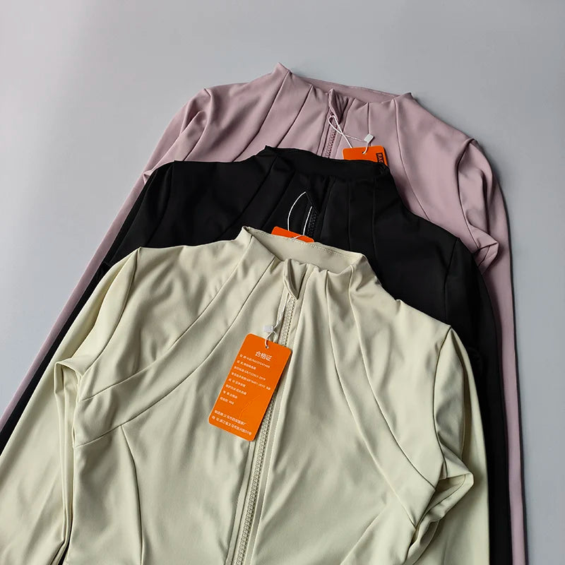 Active Zip Slim Workout Jacket