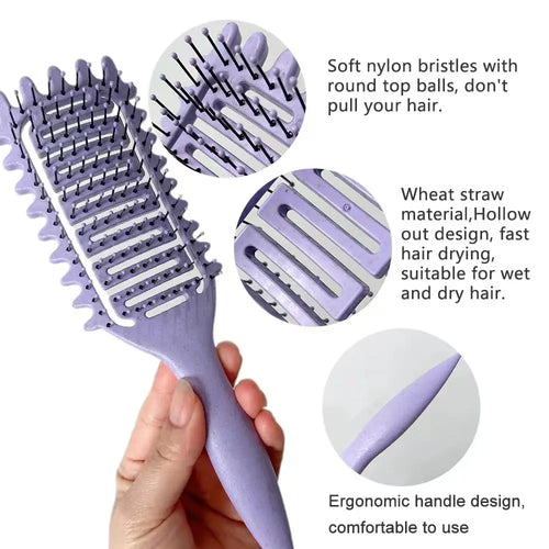 Curl Define Detangling Styling Brush