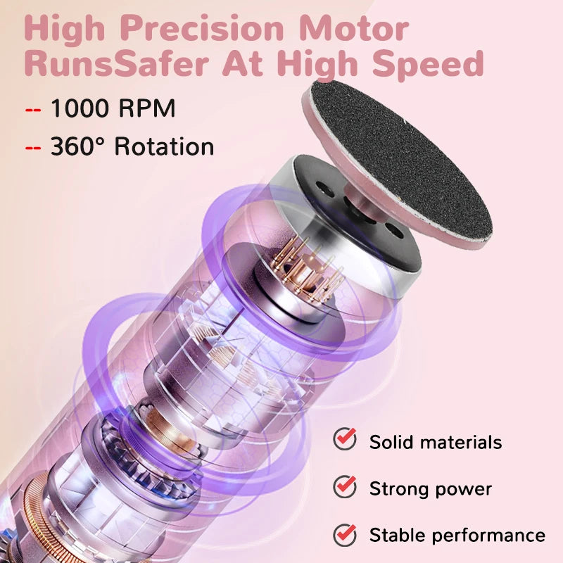 SilkyStep Electric Pedicure Kit