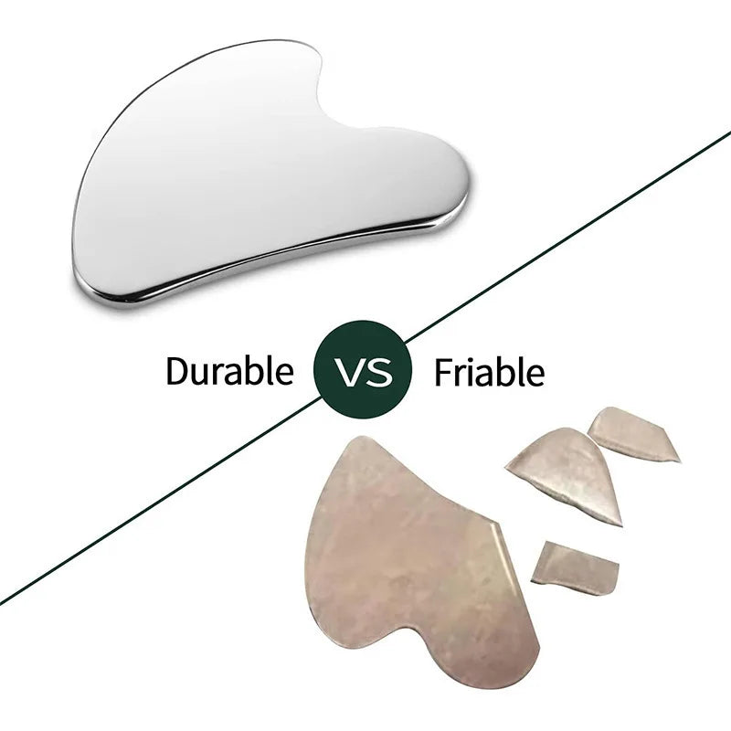 Steel Gua Sha Facial Tool