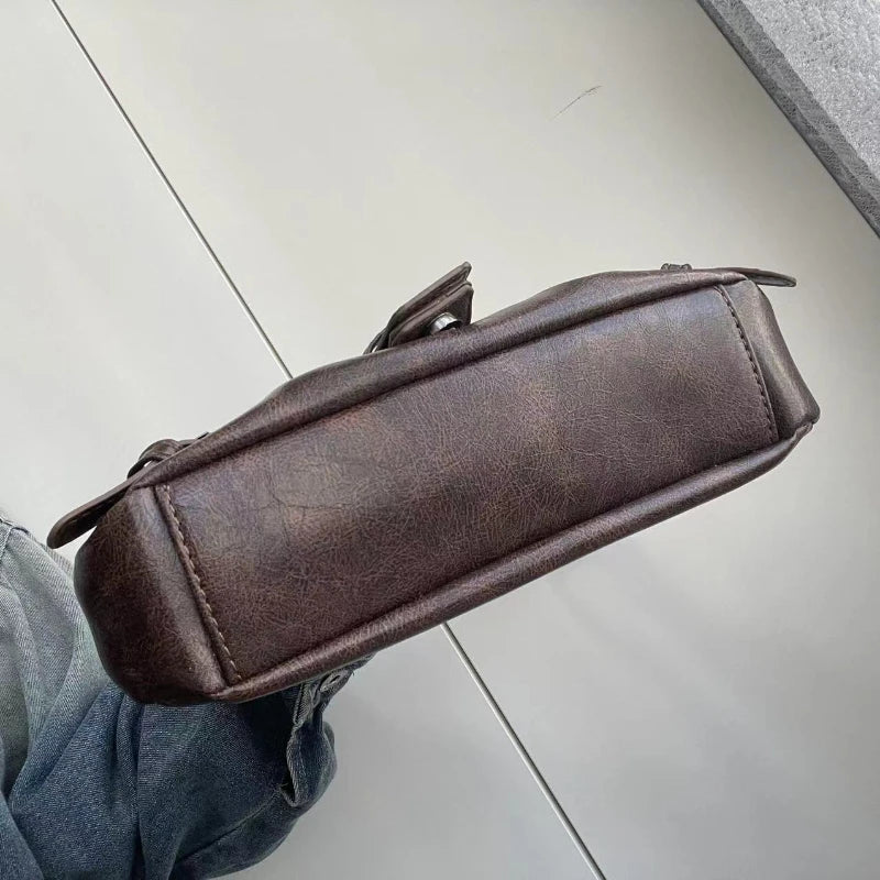Vintage Leather Mini Urban Messenger