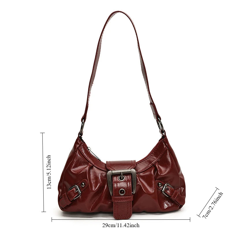 Vintage Leather Mini Urban Messenger