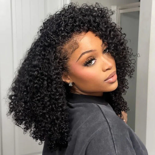 Afro Kinky Curly Headband Wig