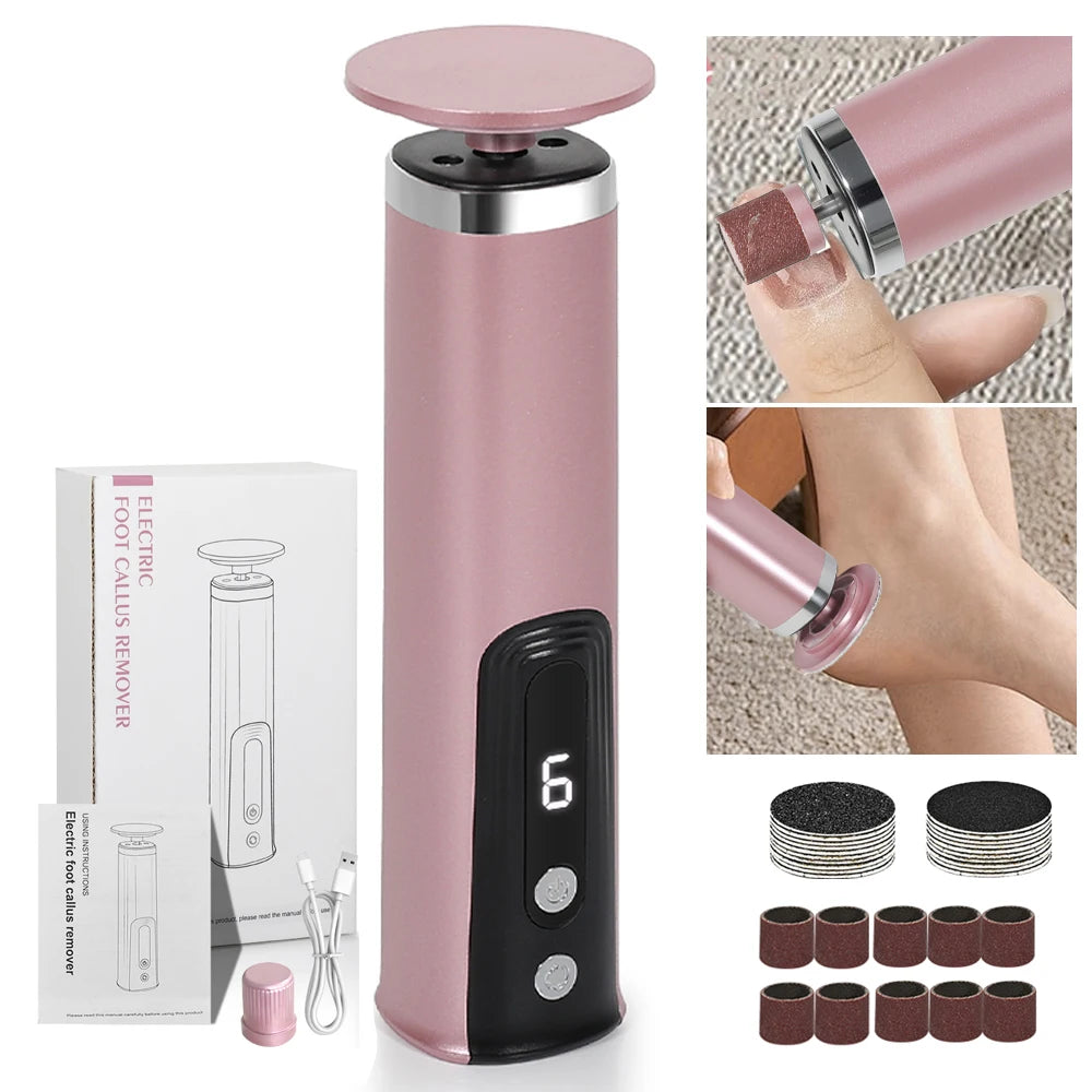 SilkyStep Electric Pedicure Kit